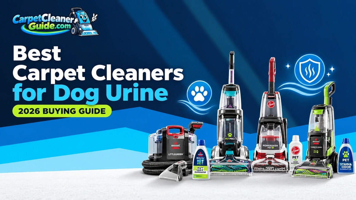 Best Carpet Cleaners for Dog Urine