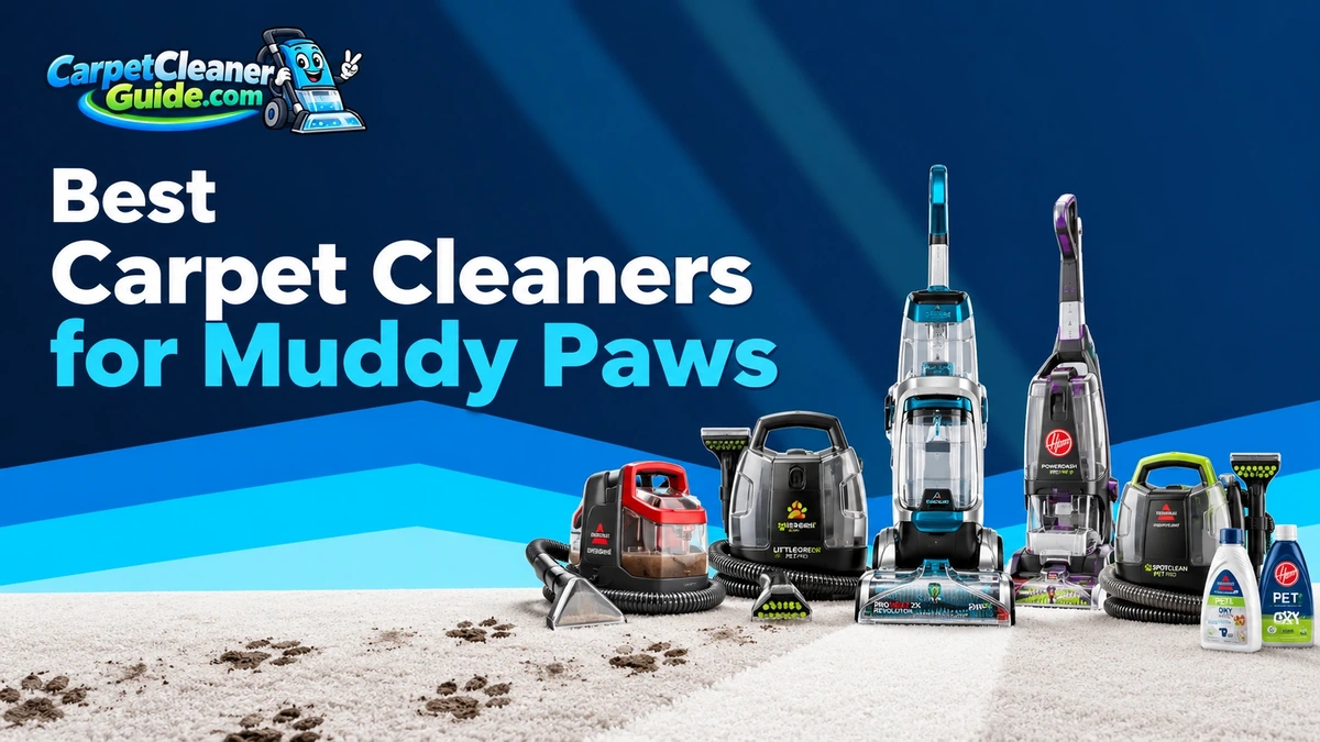 Best Carpet Cleaners for Muddy Paws