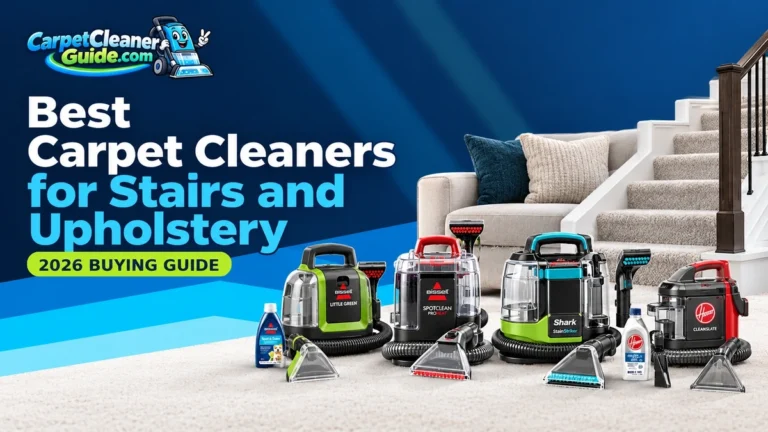 Best Carpet Cleaners for Stairs and Upholstery