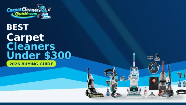 Best Carpet Cleaners Under $300