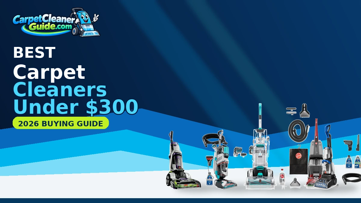 Best Carpet Cleaners Under $300