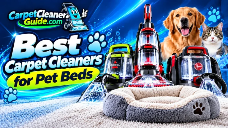 Best Carpet Cleaners for Pet Beds