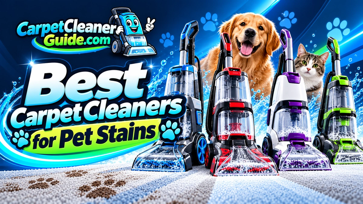 Best Carpet Cleaners for Pet Stains featured image