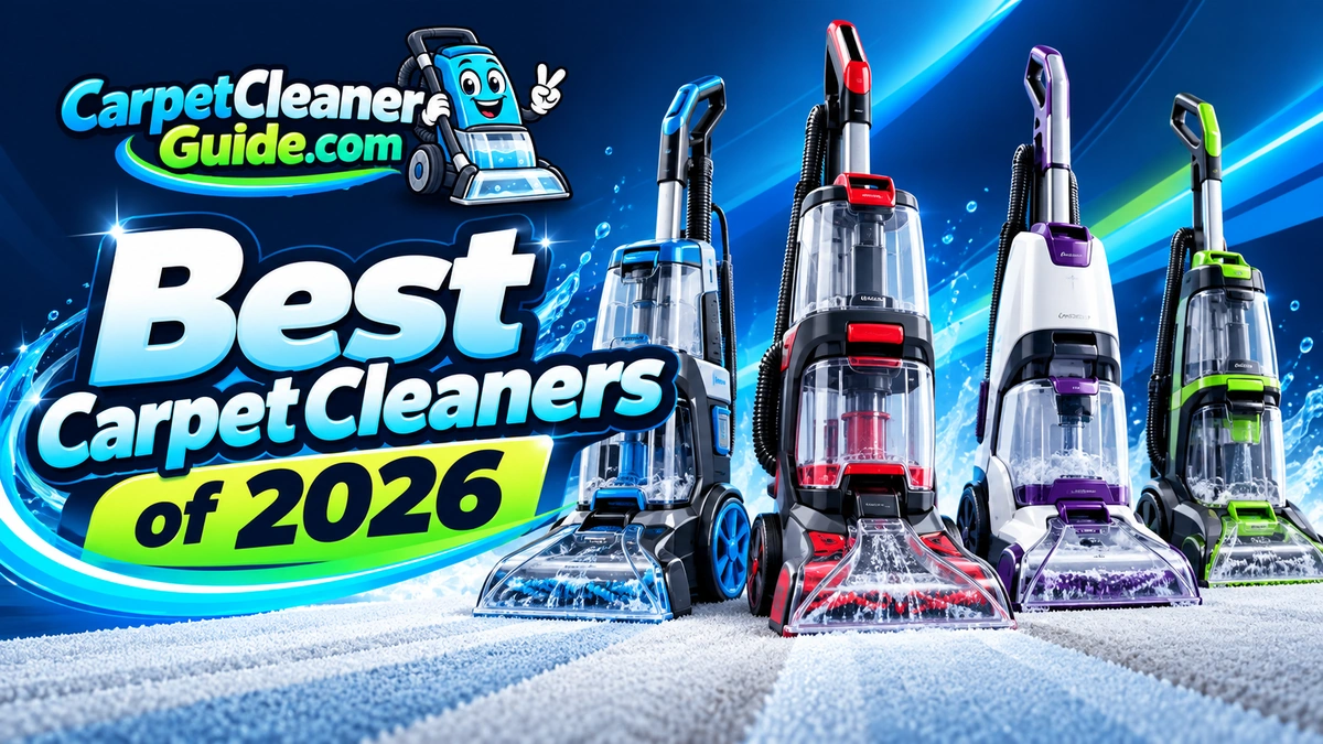 Best Carpet Cleaners of 2026 featured image with full-size carpet cleaners