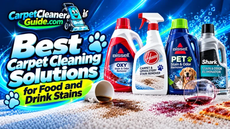 Best Carpet Cleaning Solutions for Portable Cleaners