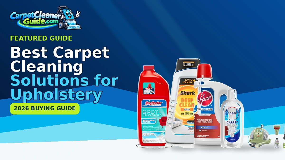 Best Carpet Cleaning Solutions for Upholstery