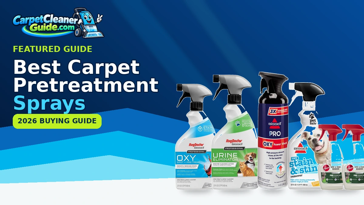 Best Carpet Pretreatment Sprays