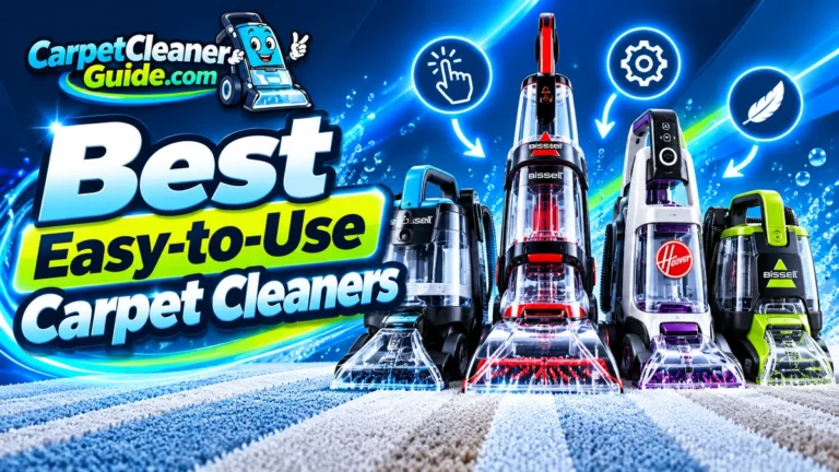 Best Easy-to-Use Carpet Cleaners