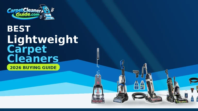 Best Lightweight Carpet Cleaners
