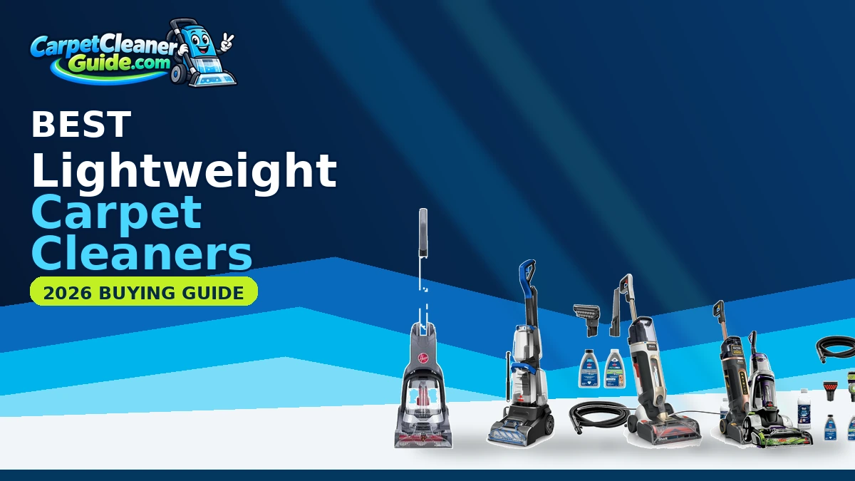 Best Lightweight Carpet Cleaners