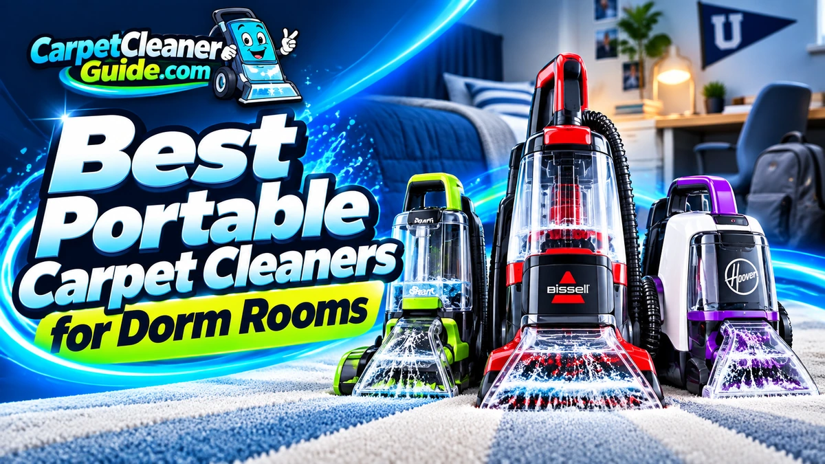 Best Portable Carpet Cleaners for Dorm Rooms