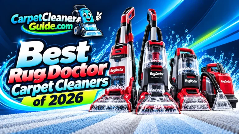 Best Rug Doctor Carpet Cleaners of 2026 featured image with Rug Doctor carpet cleaners