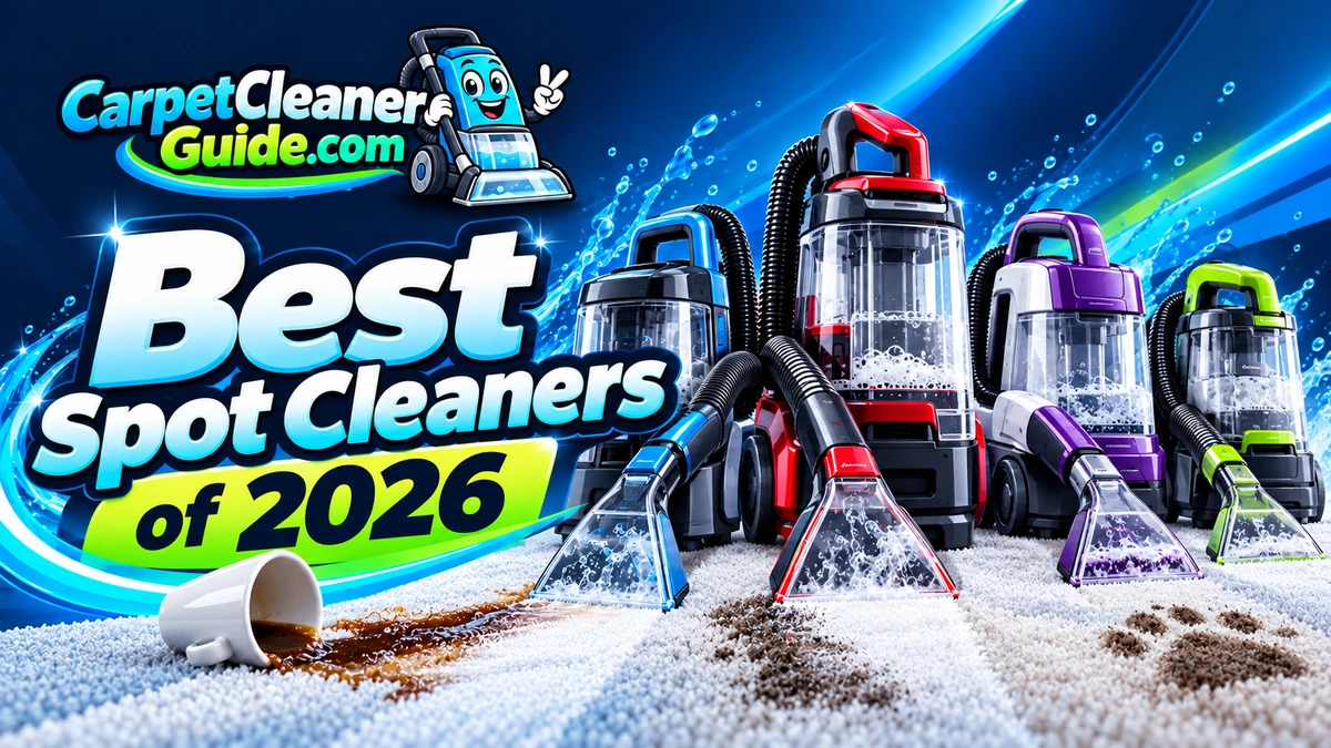 Best Spot Cleaners of 2026 featured image with compact spot cleaners