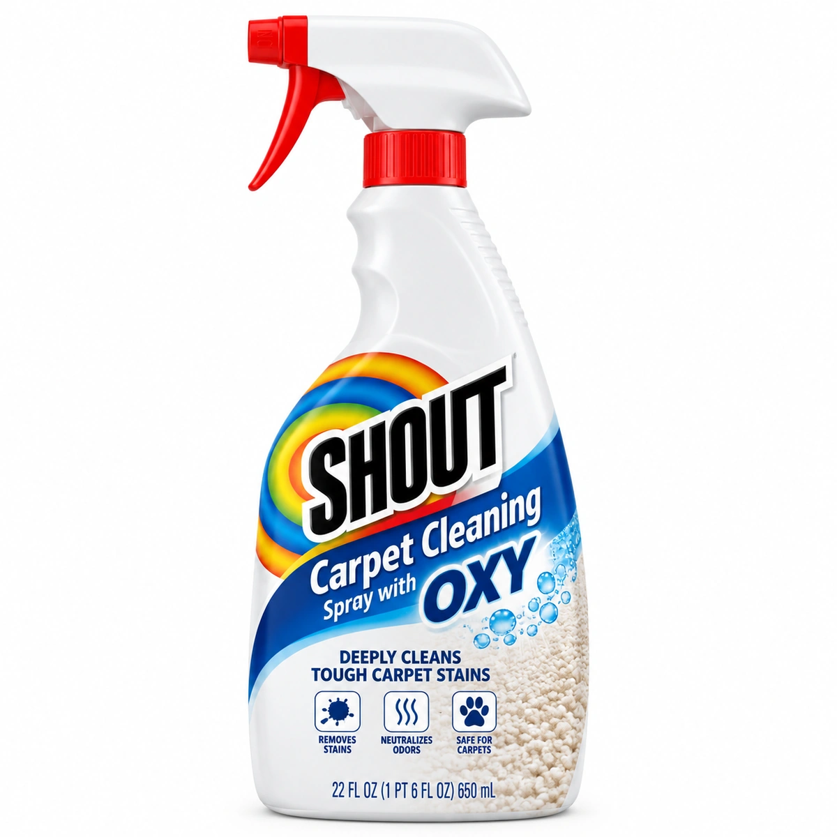 Shout Carpet Cleaning Spray with Oxy